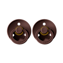 Load image into Gallery viewer, BIBS Dummy 2 pack-  Size 2 &lt;br&gt; Chestnut
